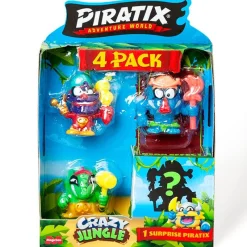 MAGIC BOX Manualidades|Piratix Crazy Jungle Pack 4 Piratix Sorpresa
