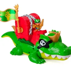 MAGIC BOX Piratix King Croc Cocodrilo Articulado- Manualidades|Figuras Y Figuras De Acción