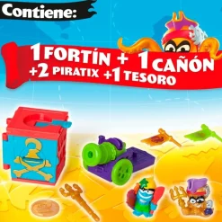 MAGIC BOX Piratix Treasure Pack Aventura Sorpresa- Manualidades