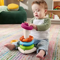 FISHER PRICE Pirámide Balanceante Sensorial- Primera Infancia Y Preescolar