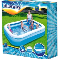 BESTWAY Aire Libre|Piscina Hinchable 262x175x56 cm