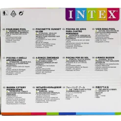 DRIM DISCOUNT Piscina Redonda 4 Anillas- Aire Libre