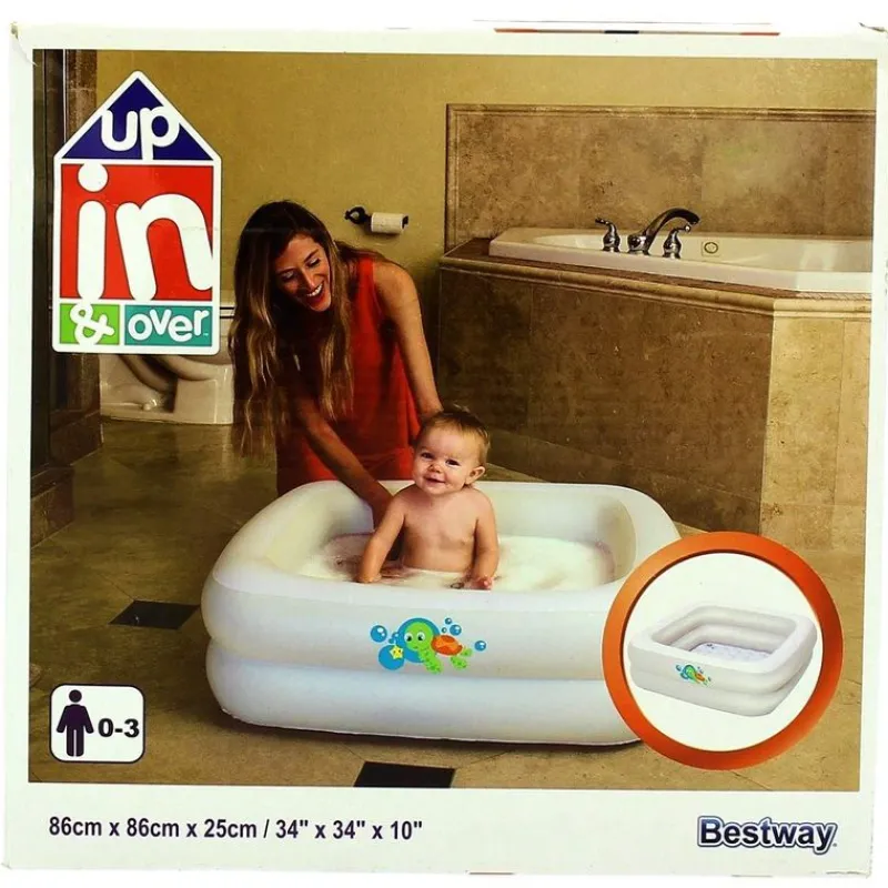 BESTWAY Piscina/bañera Hinchable Infantil- Aire Libre
