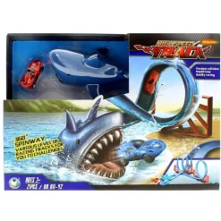 DRIM DISCOUNT Vehículos, Trenes Y Parkings|Pista Lanzadera Tiburón con Looping