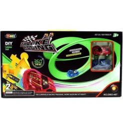 DRIM DISCOUNT Vehículos, Trenes Y Parkings|Pista Loopings con Luz