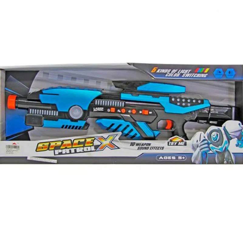 DRIM DISCOUNT Pistola Espacial Infantil- Juegos Y Juguetes De Imitación