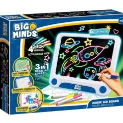 SELECCION DRIM Escolar|Pizarra de Dibujo Neon LED