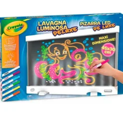 CRAYOLA Pizarra LED Deluxe- Escolar