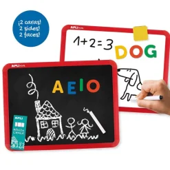 SELECCION DRIM Pizarra Magnética Doble Cara- Escolar