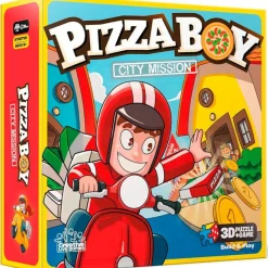 CREATIVE TOYS Pizza Boy City Mission Juego Mesa- Juegos De Mesa