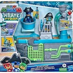 HASBRO PJ Mask Pirate Power Barco Pirata del Cielo- Figuras Y Figuras De Acción