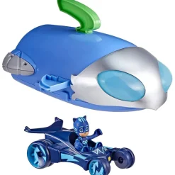 HASBRO PJ Mask Playset Cuartel General 2 en 1- Figuras Y Figuras De Acción