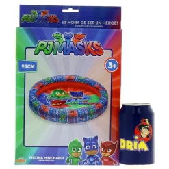 MUÑECAS SAICA PJ Masks Piscina Hinchable de 90 cm- Aire Libre