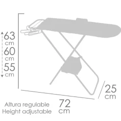 DECUEVAS Planchador Plegable Koala con Accesorios- Juegos Y Juguetes De Imitación