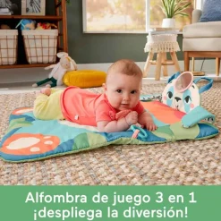 FISHER PRICE Planet Friends Alfombra Panda 3 en 1 Actividades- Primera Infancia Y Preescolar