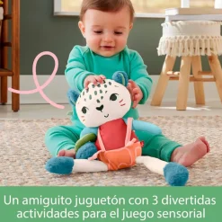 FISHER PRICE Primera Infancia Y Preescolar|Planet Friends Leopardo de Las Nieves Peluche