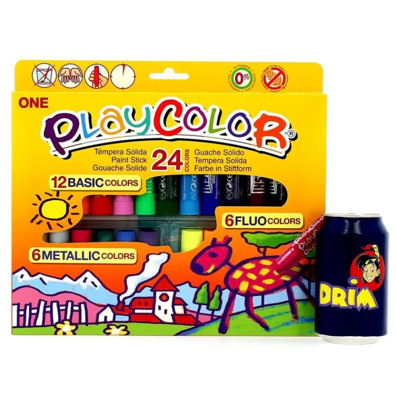 PLAYCOLOR Estuche One 24 Colores- Escolar