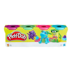 PLAY-DOH Manualidades|Pack 4 Botes de Plastilina Surtidos