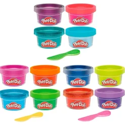 PLAY-DOH Pack 4 Botes Mini Surtido- Manualidades