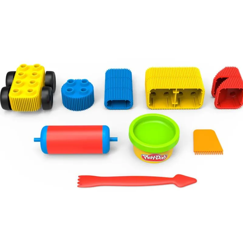 PLAY-DOH Paquete de Bloques Siéntate y Guarda- Manualidades