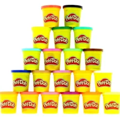 PLAY-DOH Plastilina Super Color Pack 20 Botes- Manualidades