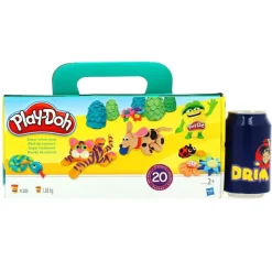 PLAY-DOH Plastilina Super Color Pack 20 Botes- Manualidades