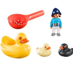 PLAYMOBIL Playmobil|1.2.3 Aqua Familia de Patos