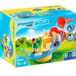 PLAYMOBIL 1.2.3 Aqua Tobogán Acuático- Playmobil