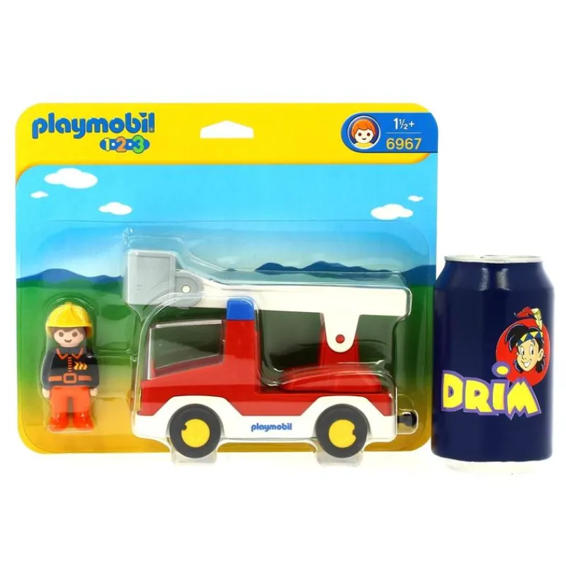 PLAYMOBIL 1.2.3 Camión de Bomberos- Playmobil