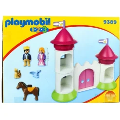 PLAYMOBIL Playmobil|1.2.3 Castillo con Torre Apilable
