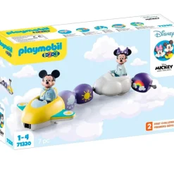 PLAYMOBIL Playmobil|1.2.3 Disney Mickey Minnie Tren Nube