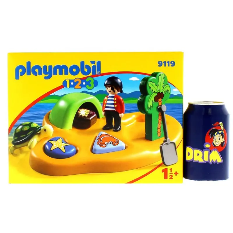 PLAYMOBIL Playmobil|1.2.3 Isla Pirata