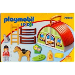 PLAYMOBIL Playmobil|1.2.3 Mi Primera Granja Maletín