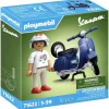 PLAYMOBIL Playmobil|1969 Vespa 150 Sprint Veloce Azul