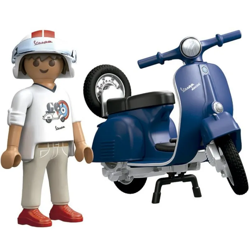 PLAYMOBIL Playmobil|1969 Vespa 150 Sprint Veloce Azul
