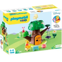PLAYMOBIL Playmobil|1.2.3 Winnie the Pooh Casa Árbol