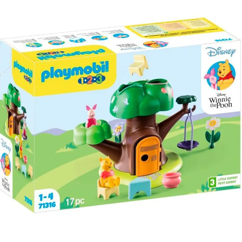 PLAYMOBIL Playmobil|1.2.3 Winnie the Pooh Casa Árbol