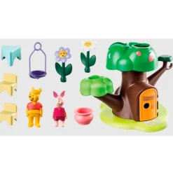 PLAYMOBIL Playmobil|1.2.3 Winnie the Pooh Casa Árbol