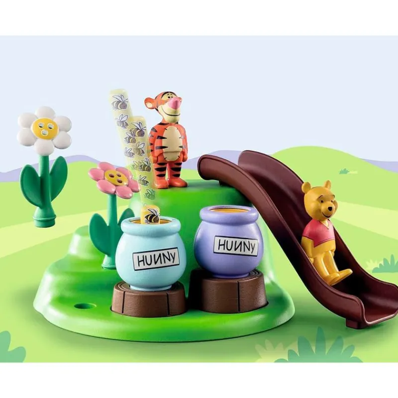 PLAYMOBIL 1.2.3 Winnie the Pooh Jardín Abejas- Playmobil