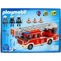 PLAYMOBIL Playmobil|Action Camión Grúa de Bomberos Escalera