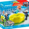 PLAYMOBIL Action Heroes Bomberos con Colchoneta- Playmobil