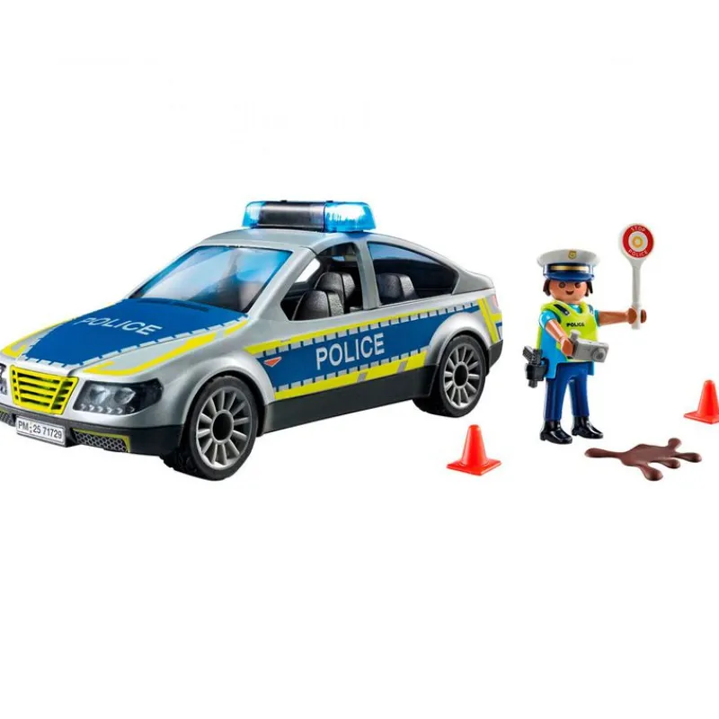 PLAYMOBIL Action Heroes Coche Patrulla- Playmobil