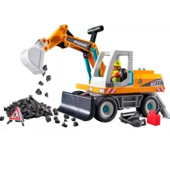 PLAYMOBIL Action Heroes Excavadora Grande- Playmobil