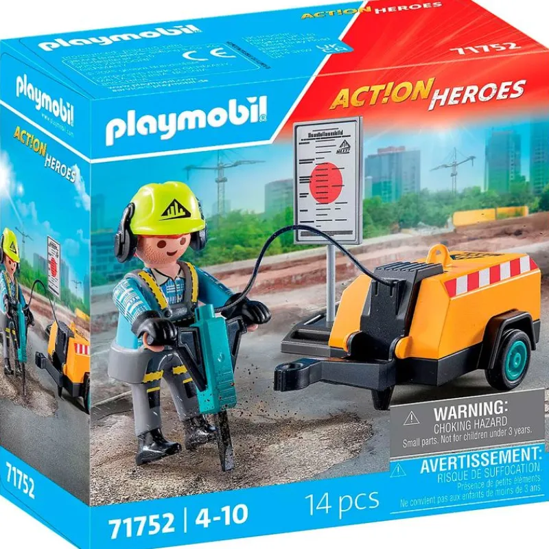PLAYMOBIL Playmobil|Action Heroes Obrero