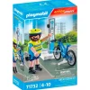 PLAYMOBIL Action Heroes Patrulla en Bicicleta- Playmobil