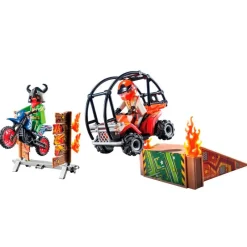 PLAYMOBIL Action Heroes Stunt Show- Playmobil