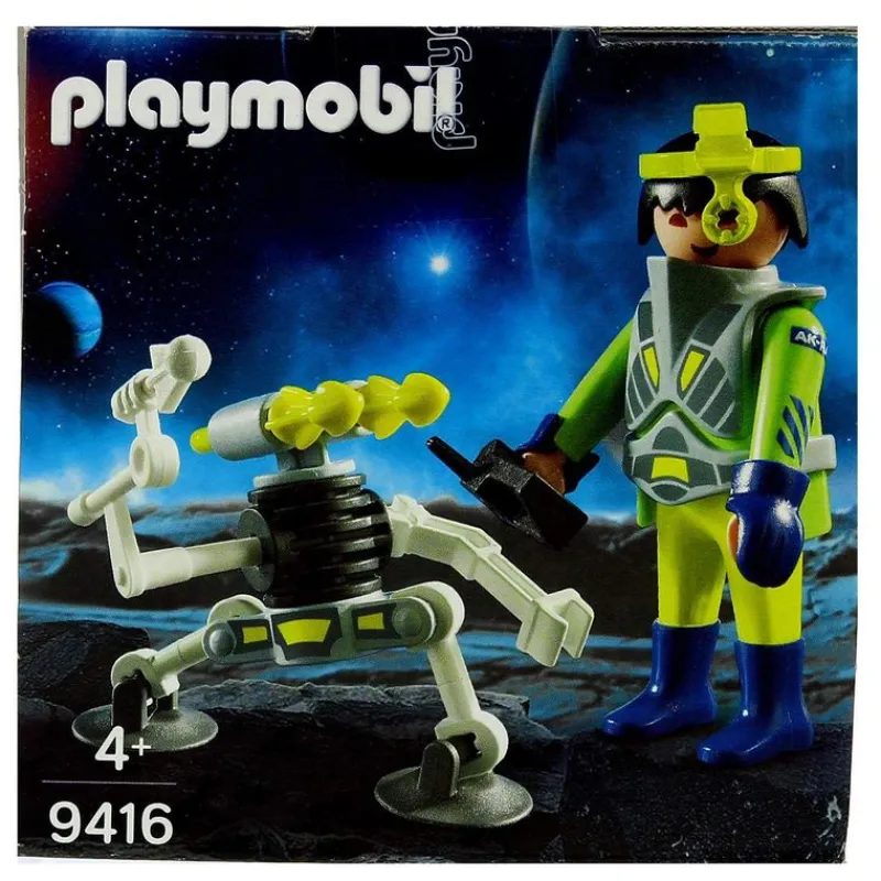 PLAYMOBIL Playmobil|Agente Espacial con Robot