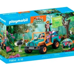 PLAYMOBIL Animals & Friends Vehículo Todoterreno Colores- Playmobil