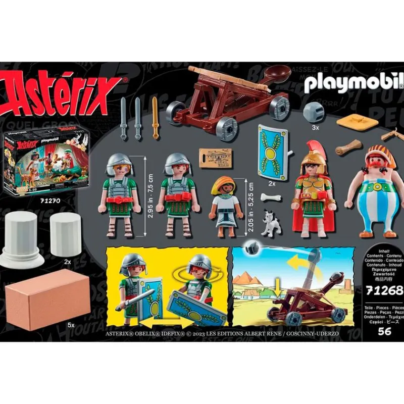 PLAYMOBIL Playmobil|Astérix Numerobis Batalla de Palacio