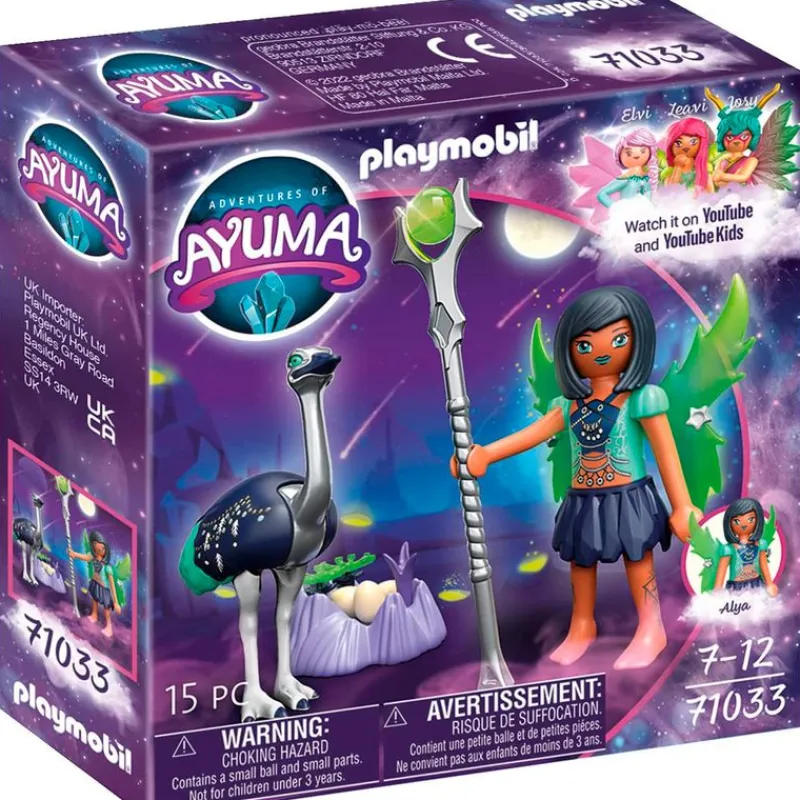 PLAYMOBIL Ayuma Moon Fairy con Animal del Alma- Playmobil